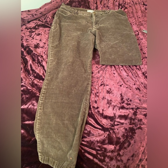 Brown corduroy pants super cute size 10 - Picture 2 of 2